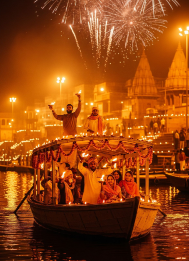 Dev Deepawali 2026 - Light Motor Boat | Scenic Ganga Cruise
